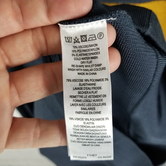 FRENCH CONNECTION | bondage bandage bodycon dress - Picture 6 of 6